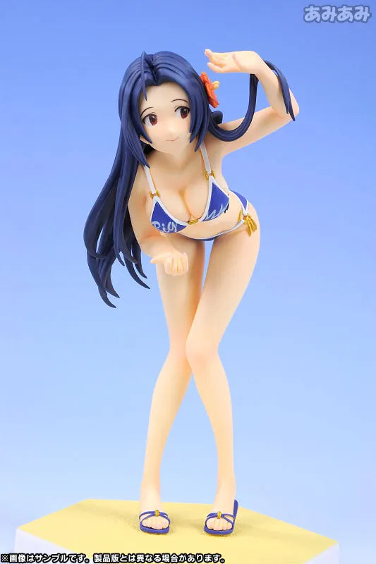The Idolmaster - Miura Azusa - Beach Queens - 1/10 - Swimsuit ver. (Wave)ㅤ – Wave – ActionFigureBrasil