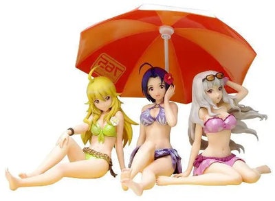The Idolmaster (TV Animation) - Hoshii Miki - Miura Azusa - Shijou Takane - Beach Queens - 1/10 - Swimsuit ver., Ver.2 (Wave)ㅤ – Wave – ActionFigureBrasil