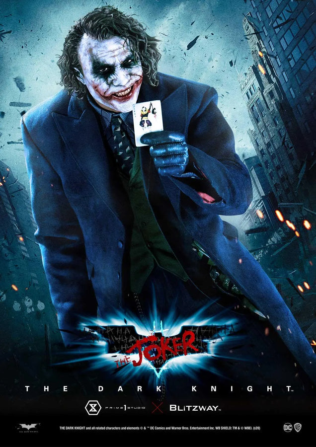 The Joker (Bonus Version) The Dark Knight (Film) – Prime1Studio – ActionFigure Brasil