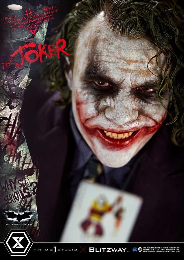 The Joker (Bonus Version) The Dark Knight (Film) – Prime1Studio – ActionFigure Brasil