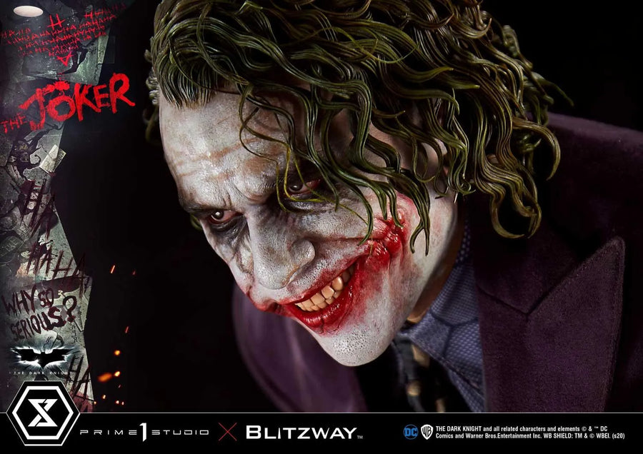 The Joker (Bonus Version) The Dark Knight (Film) – Prime1Studio – ActionFigure Brasil
