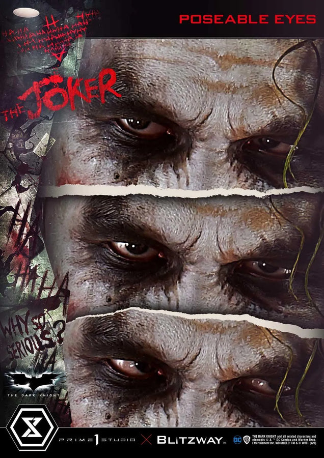 The Joker (Bonus Version) The Dark Knight (Film) – Prime1Studio – ActionFigure Brasil