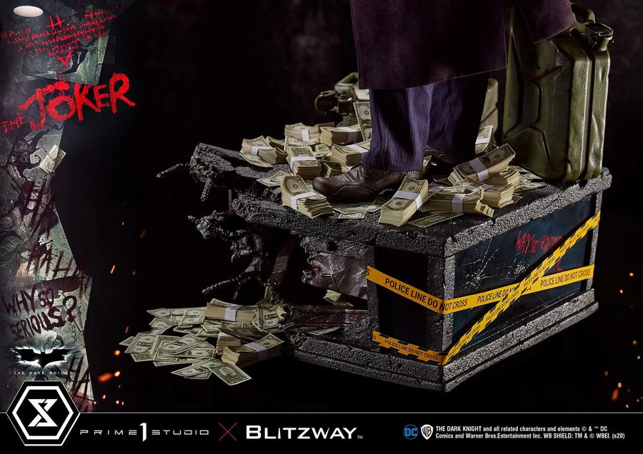 The Joker (Bonus Version) The Dark Knight (Film) – Prime1Studio – ActionFigure Brasil