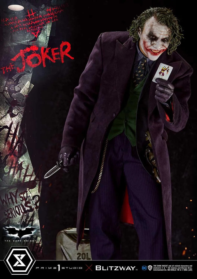 The Joker (Bonus Version) The Dark Knight (Film) – Prime1Studio – ActionFigure Brasil