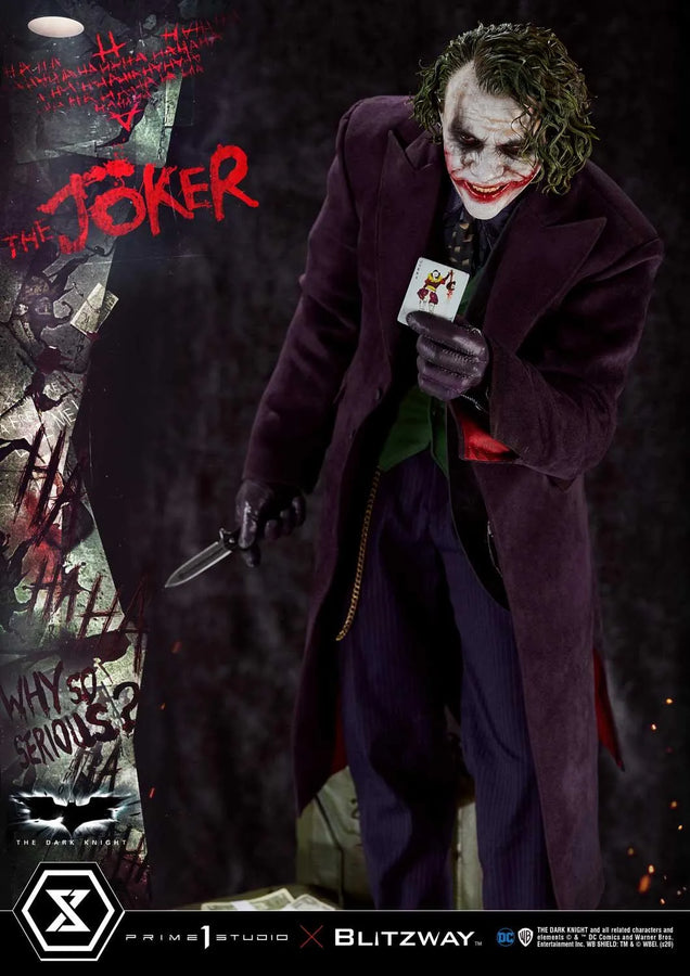 The Joker (Bonus Version) The Dark Knight (Film) – Prime1Studio – ActionFigure Brasil