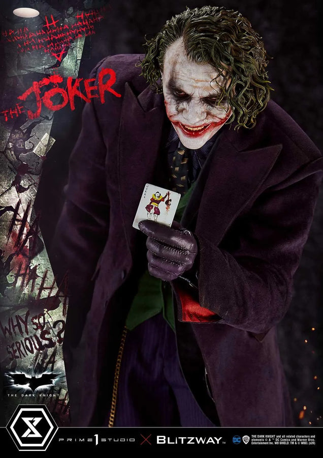The Joker (Bonus Version) The Dark Knight (Film) – Prime1Studio – ActionFigure Brasil