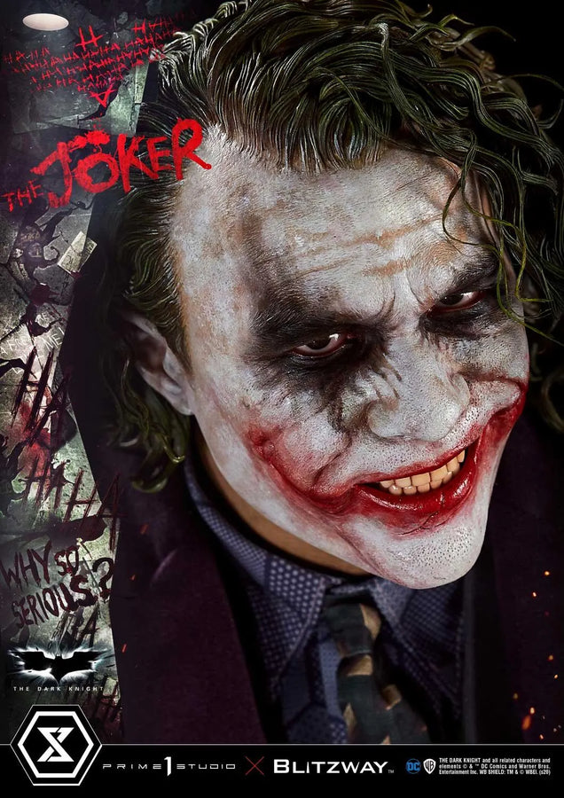 The Joker (Bonus Version) The Dark Knight (Film) – Prime1Studio – ActionFigure Brasil