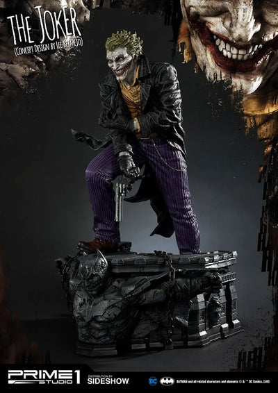 The Joker (Concept Design by Lee Bermejo) - LIMITED EDITION: 800 – Prime 1 Studio – ActionFigure Brasil — detalhe do produto