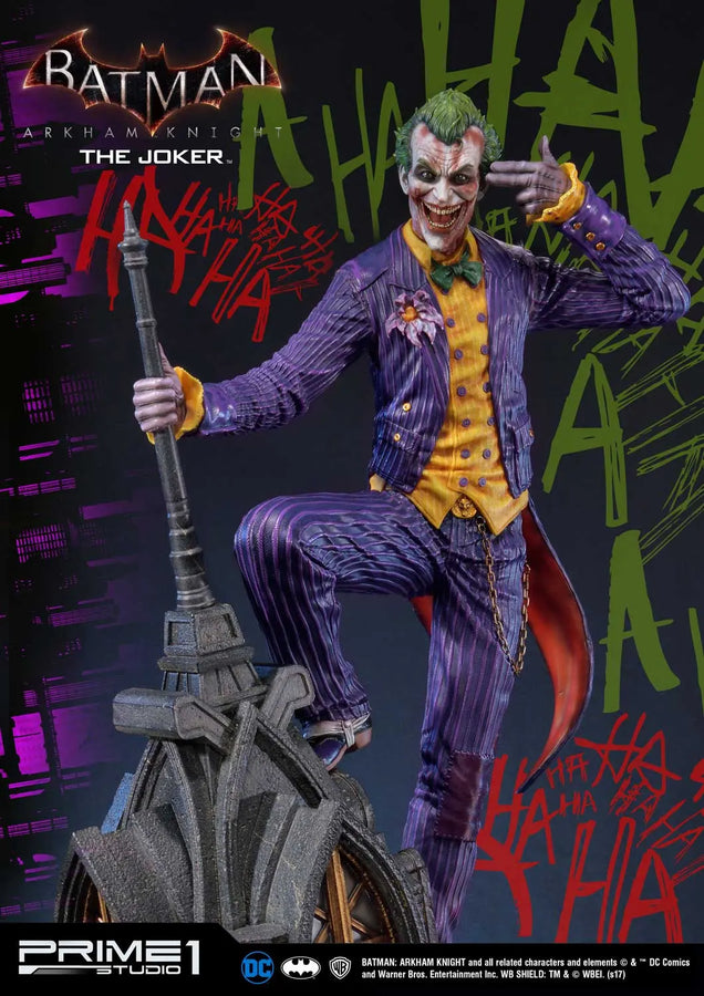 The Joker (Exclusive Bonus Version) Batman: Arkham Knight – Prime1Studio – ActionFigure Brasil