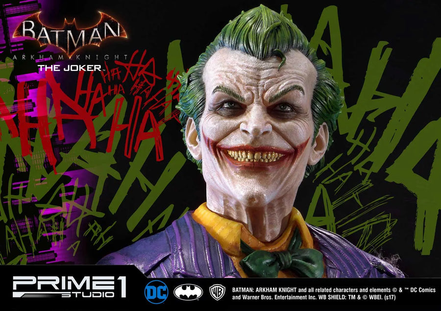The Joker (Exclusive Bonus Version) Batman: Arkham Knight – Prime1Studio – ActionFigure Brasil