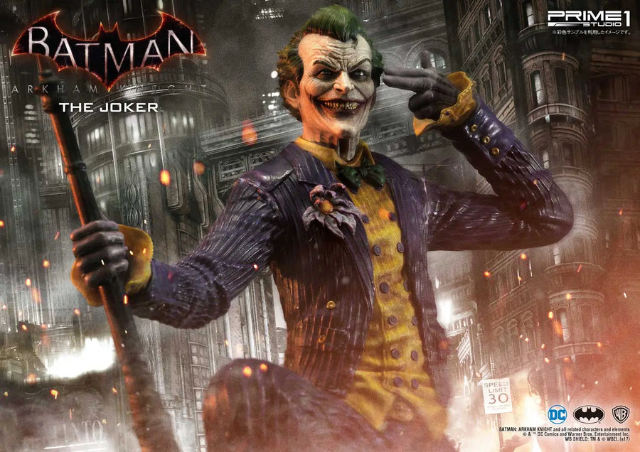 The Joker (Exclusive Bonus Version) Batman: Arkham Knight – Prime1Studio – ActionFigure Brasil