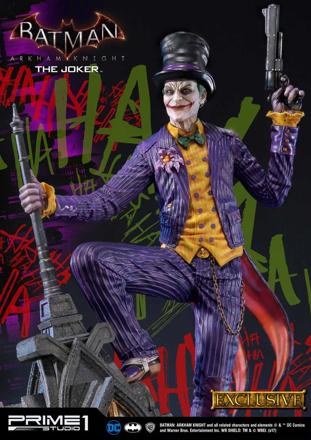 The Joker (Exclusive Bonus Version) Batman: Arkham Knight – Prime1Studio – ActionFigure Brasil