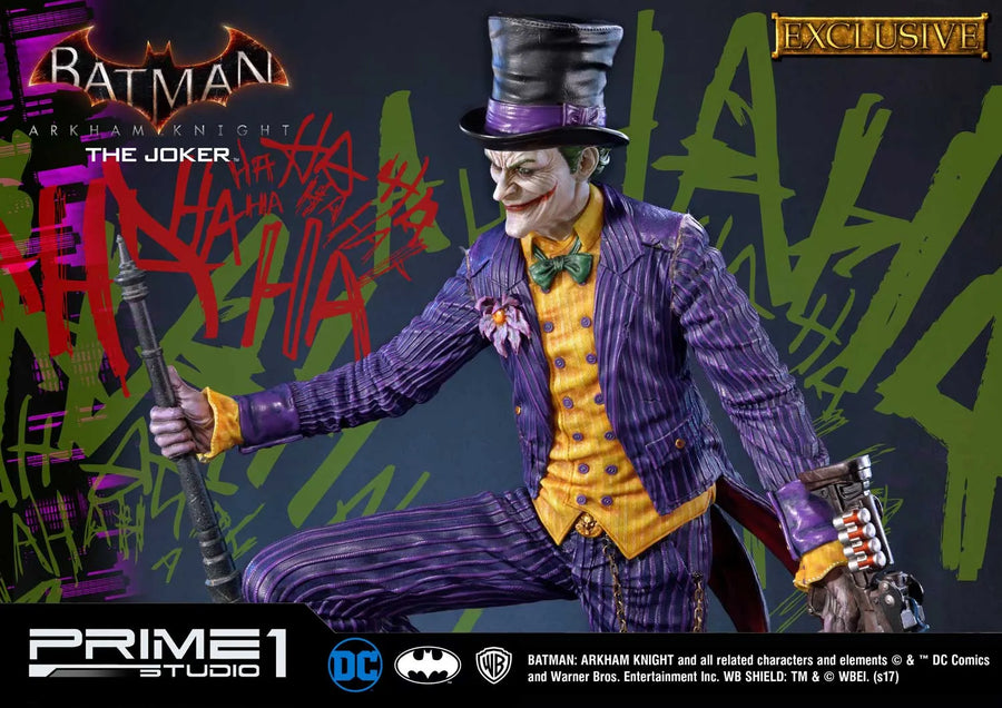 The Joker (Exclusive Bonus Version) Batman: Arkham Knight – Prime1Studio – ActionFigure Brasil