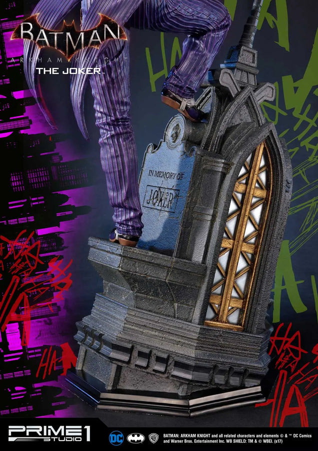 The Joker (Exclusive Bonus Version) Batman: Arkham Knight – Prime1Studio – ActionFigure Brasil