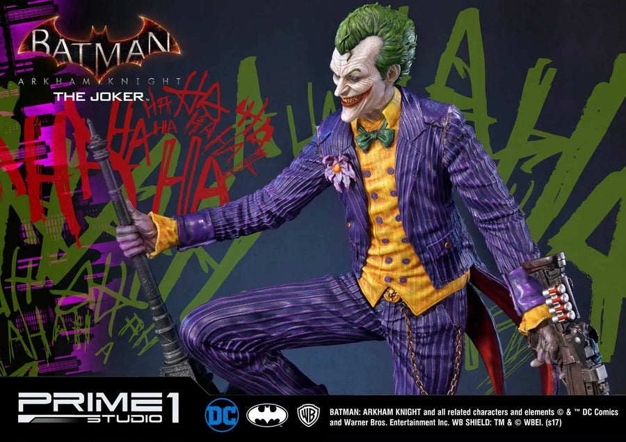 The Joker (Exclusive Bonus Version) Batman: Arkham Knight – Prime1Studio – ActionFigure Brasil