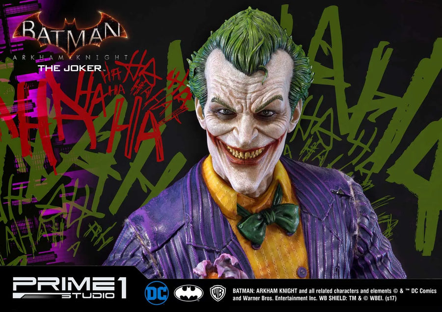 The Joker (Exclusive Bonus Version) Batman: Arkham Knight – Prime1Studio – ActionFigure Brasil