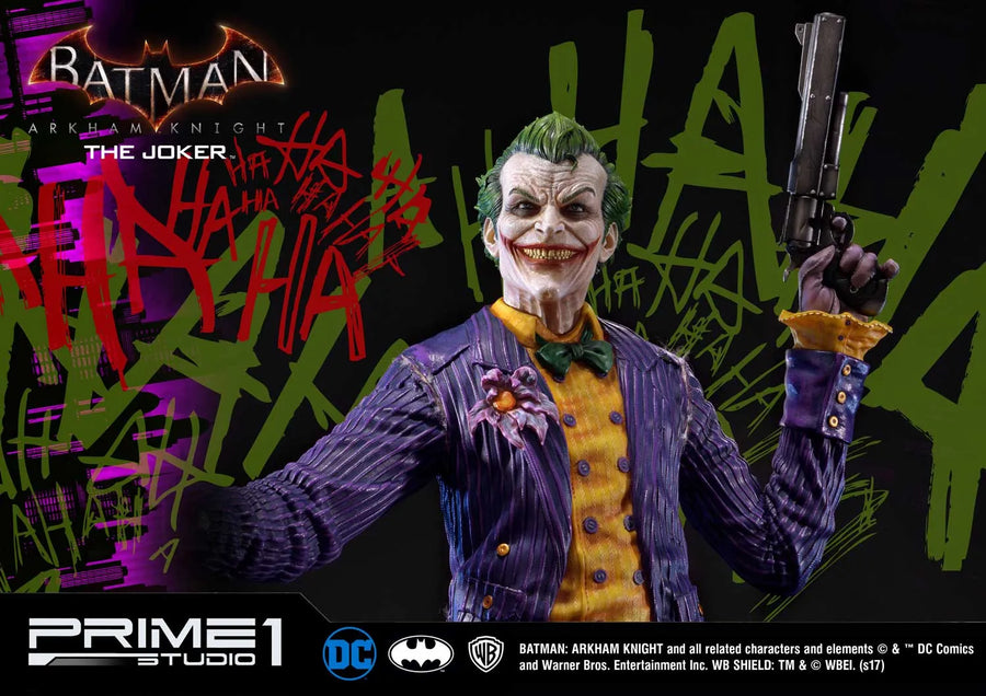 The Joker (Exclusive Bonus Version) Batman: Arkham Knight – Prime1Studio – ActionFigure Brasil