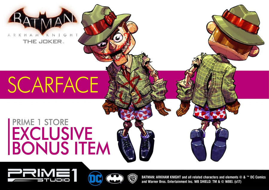 The Joker (Exclusive Version) Batman: Arkham Knight – Prime1Studio – ActionFigure Brasil
