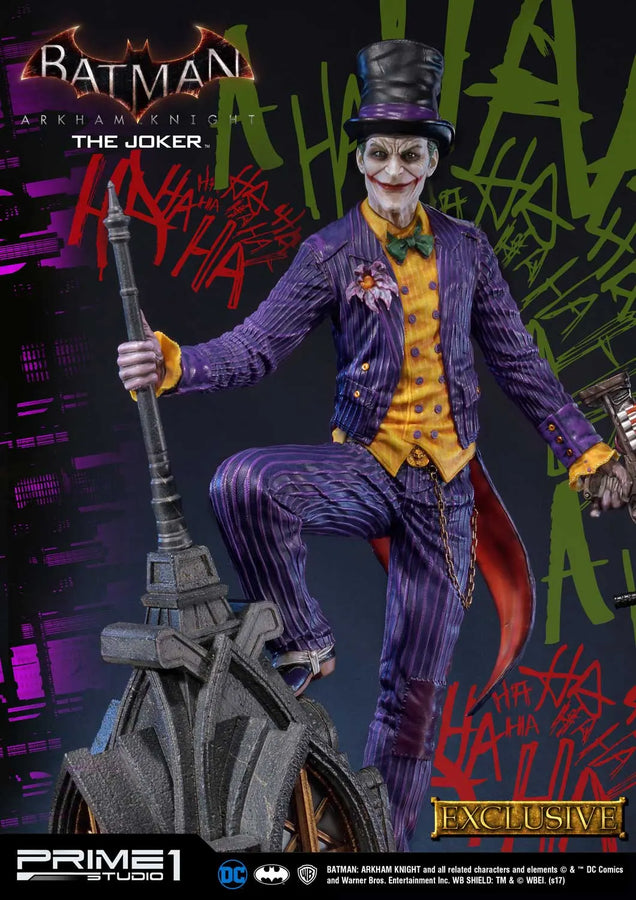 The Joker (Exclusive Version) Batman: Arkham Knight – Prime1Studio – ActionFigure Brasil