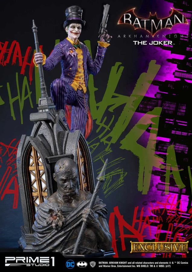 The Joker (Exclusive Version) Batman: Arkham Knight – Prime1Studio – ActionFigure Brasil