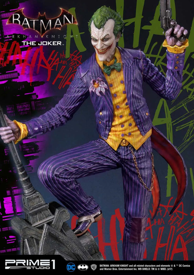 The Joker (Exclusive Version) Batman: Arkham Knight – Prime1Studio – ActionFigure Brasil