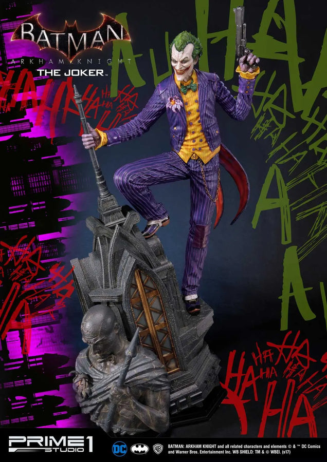The Joker (Exclusive Version) Batman: Arkham Knight – Prime1Studio – ActionFigure Brasil
