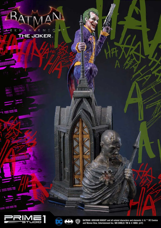 The Joker (Exclusive Version) Batman: Arkham Knight – Prime1Studio – ActionFigure Brasil