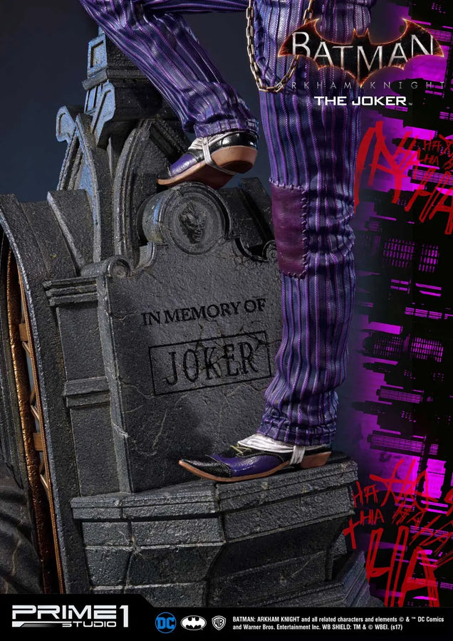 The Joker (Exclusive Version) Batman: Arkham Knight – Prime1Studio – ActionFigure Brasil
