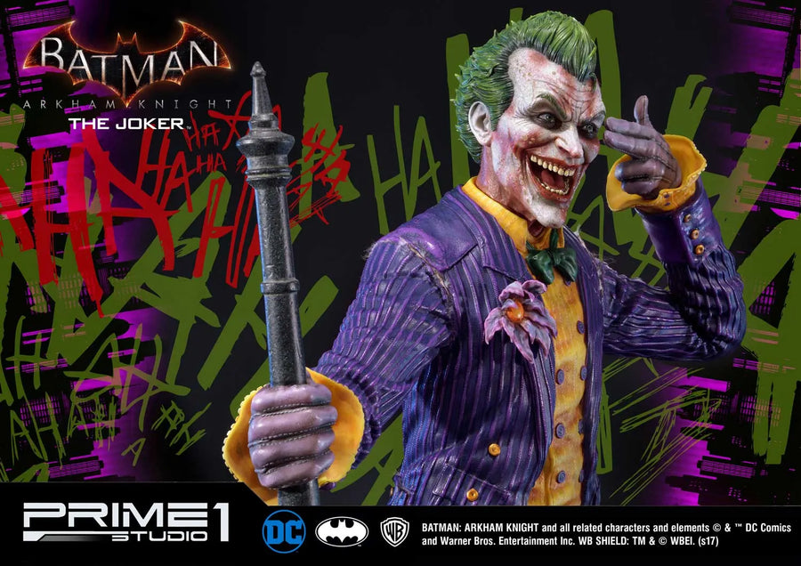 The Joker (Exclusive Version) Batman: Arkham Knight – Prime1Studio – ActionFigure Brasil