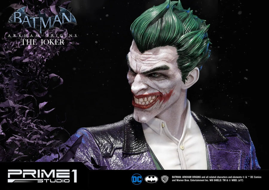 The Joker (Exclusive Version) Batman: Arkham Origins – Prime1Studio – ActionFigure Brasil