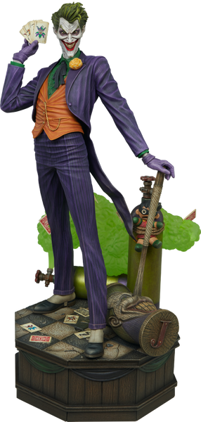 The Joker - LIMITED EDITION: TBD – Tweeterhead – ActionFigure Brasil — ambientada