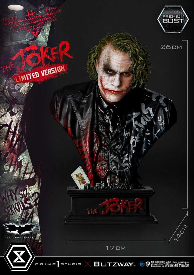 The Joker (Limited Version) The Dark Knight (Film) – Prime1Studio – ActionFigure Brasil