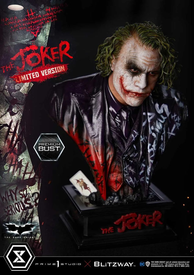 The Joker (Limited Version) The Dark Knight (Film) – Prime1Studio – ActionFigure Brasil