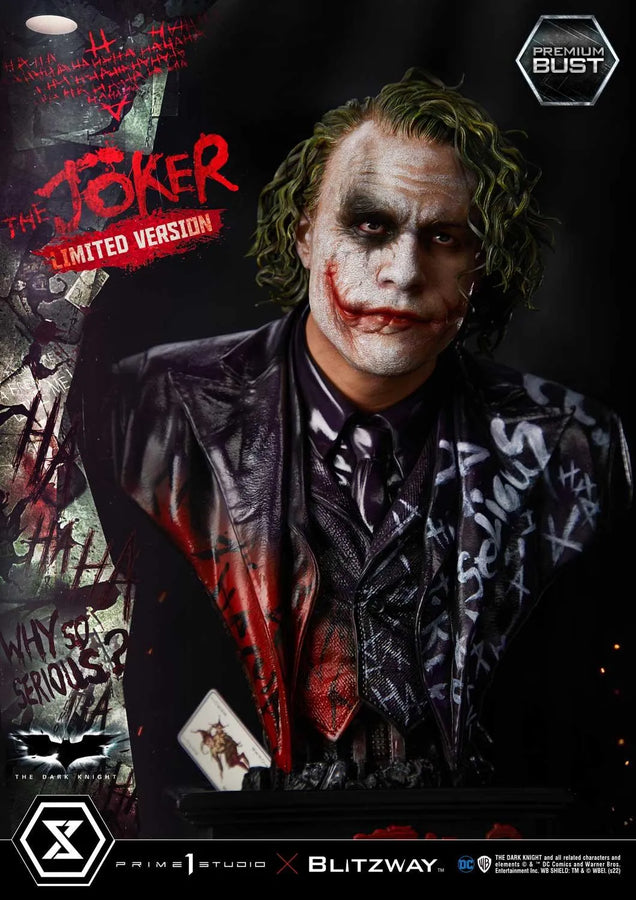 The Joker (Limited Version) The Dark Knight (Film) – Prime1Studio – ActionFigure Brasil