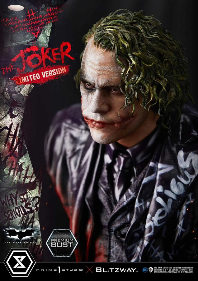 The Joker (Limited Version) The Dark Knight (Film) – Prime1Studio – ActionFigure Brasil