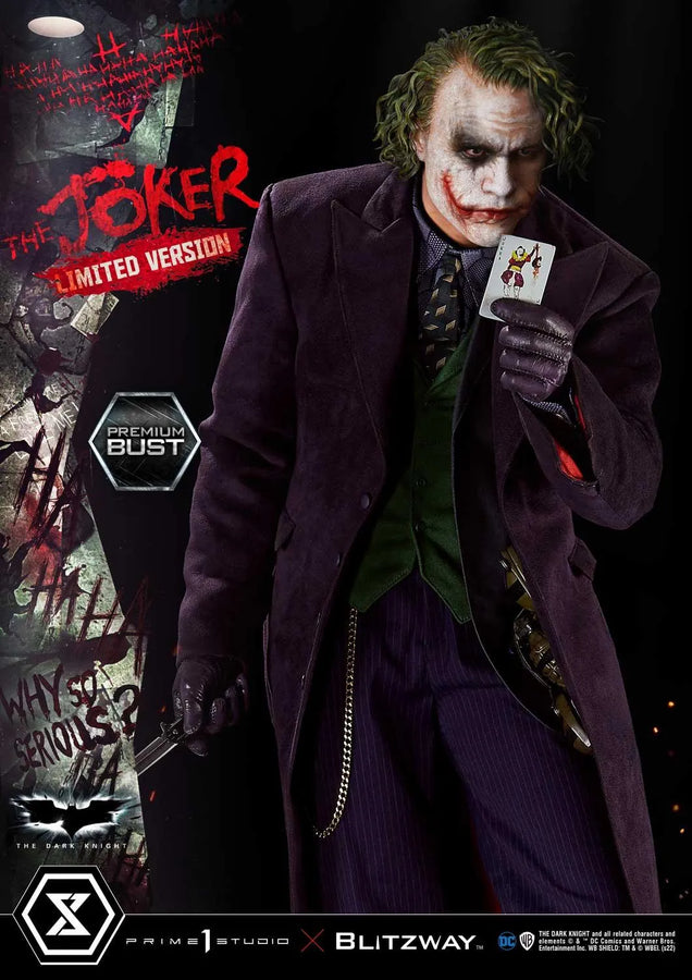 The Joker (Limited Version) The Dark Knight (Film) – Prime1Studio – ActionFigure Brasil
