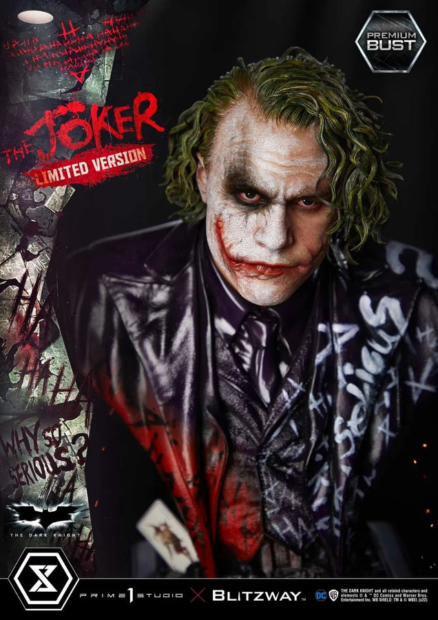 The Joker (Limited Version) The Dark Knight (Film) – Prime1Studio – ActionFigure Brasil