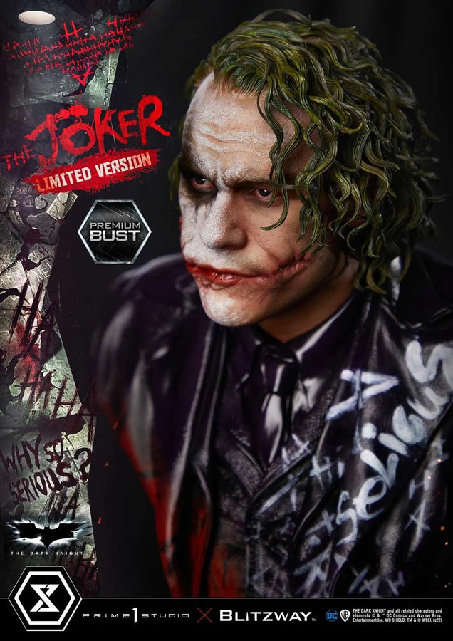 The Joker (Limited Version) The Dark Knight (Film) – Prime1Studio – ActionFigure Brasil