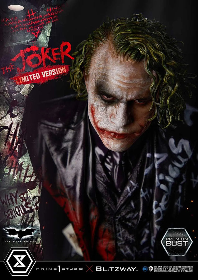 The Joker (Limited Version) The Dark Knight (Film) – Prime1Studio – ActionFigure Brasil