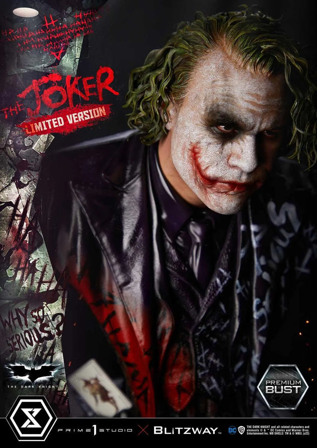 The Joker (Limited Version) The Dark Knight (Film) – Prime1Studio – ActionFigure Brasil