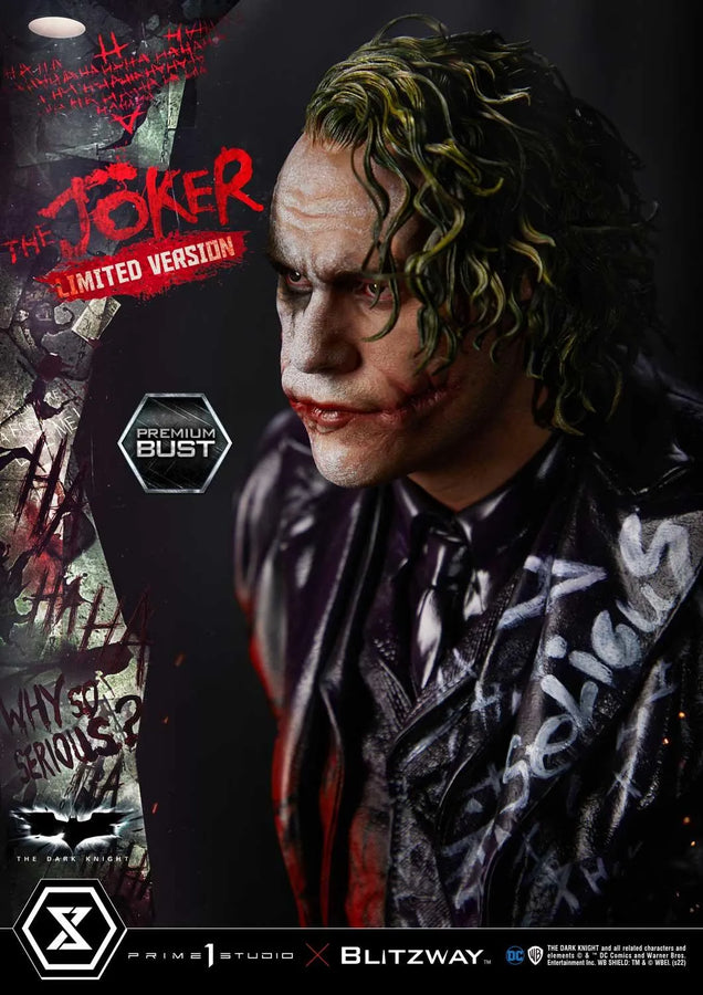 The Joker (Limited Version) The Dark Knight (Film) – Prime1Studio – ActionFigure Brasil