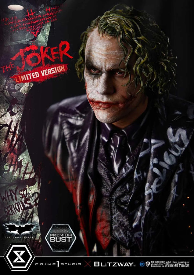 The Joker (Limited Version) The Dark Knight (Film) – Prime1Studio – ActionFigure Brasil