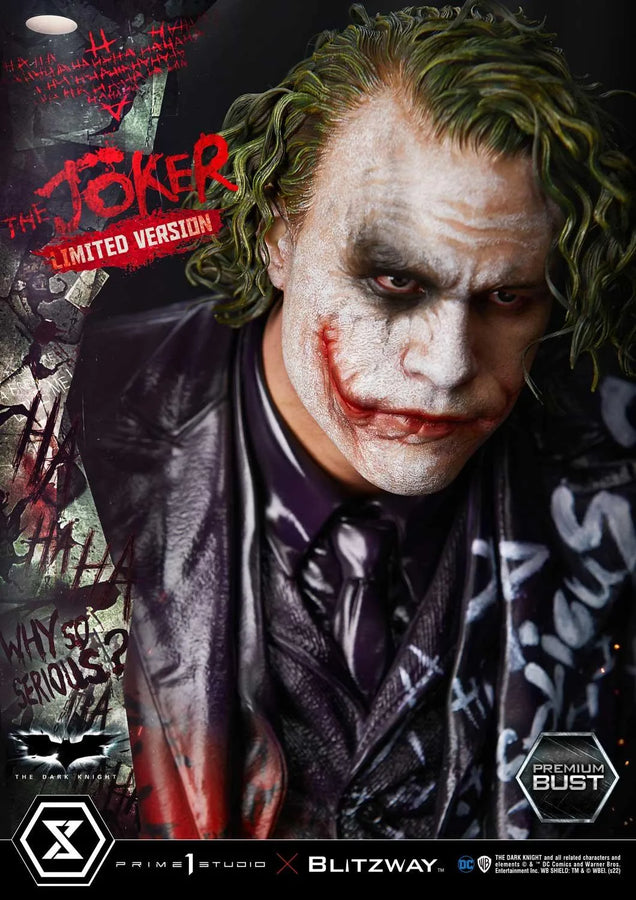 The Joker (Limited Version) The Dark Knight (Film) – Prime1Studio – ActionFigure Brasil