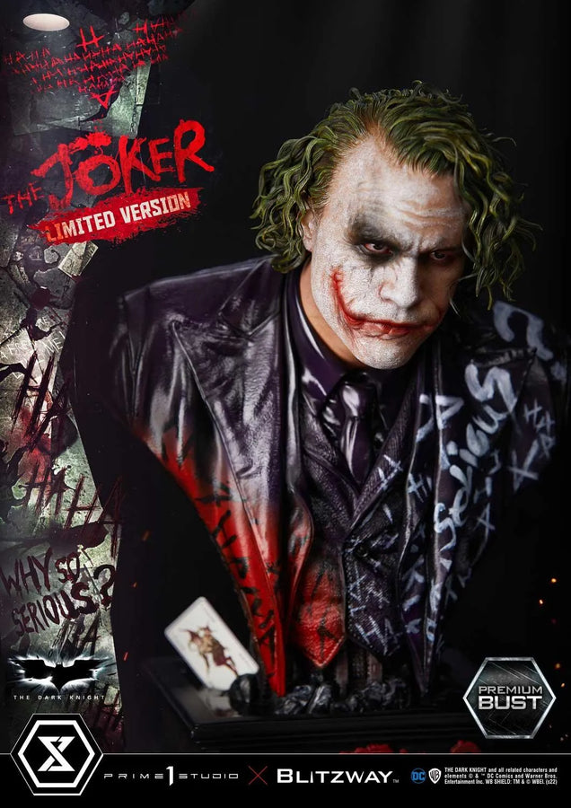 The Joker (Limited Version) The Dark Knight (Film) – Prime1Studio – ActionFigure Brasil