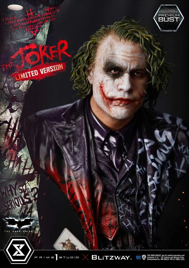 The Joker (Limited Version) The Dark Knight (Film) – Prime1Studio – ActionFigure Brasil