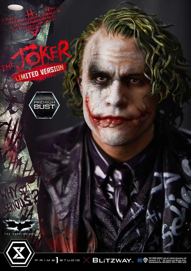 The Joker (Limited Version) The Dark Knight (Film) – Prime1Studio – ActionFigure Brasil