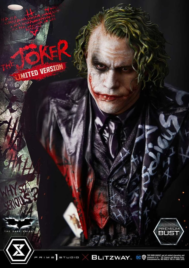 The Joker (Limited Version) The Dark Knight (Film) – Prime1Studio – ActionFigure Brasil