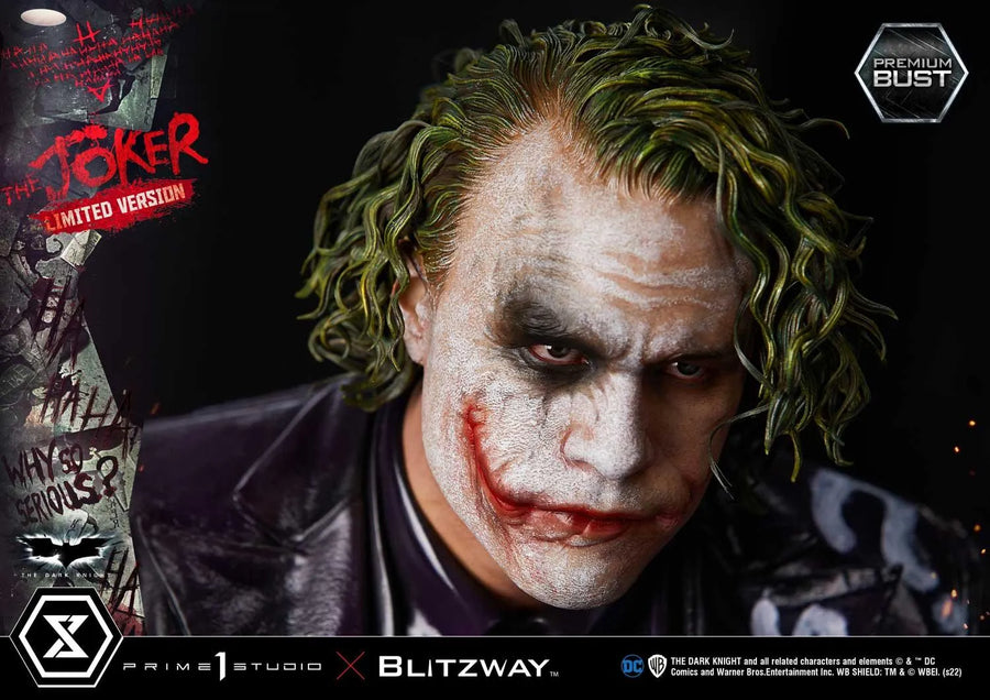 The Joker (Limited Version) The Dark Knight (Film) – Prime1Studio – ActionFigure Brasil