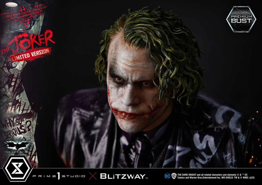 The Joker (Limited Version) The Dark Knight (Film) – Prime1Studio – ActionFigure Brasil