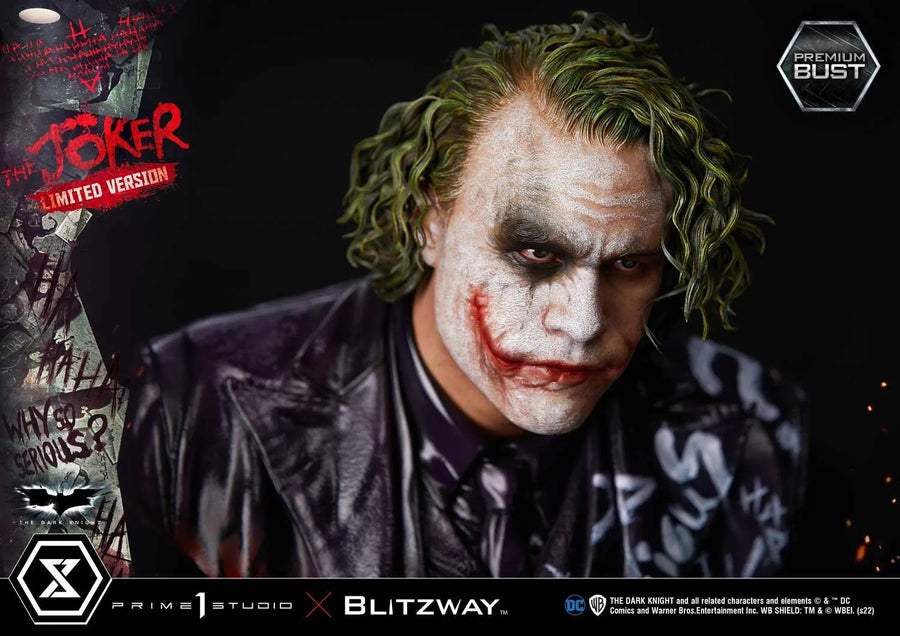 The Joker (Limited Version) The Dark Knight (Film) – Prime1Studio – ActionFigure Brasil